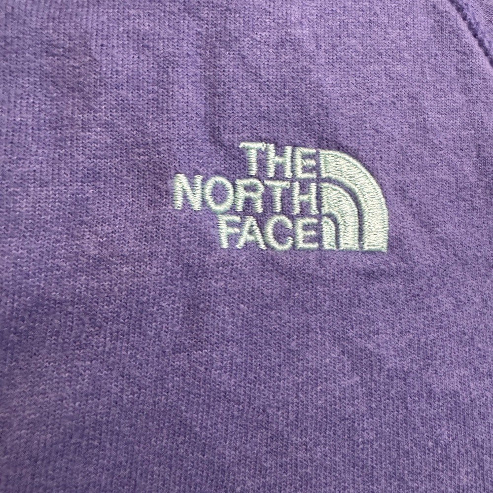 North Face periwinkle purple and sea-foam hoodie. Medium. Great condition.